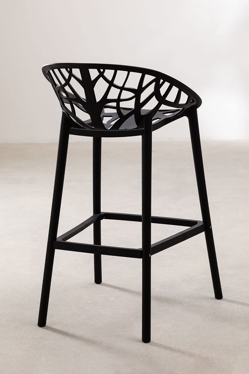 SKLUM Tabouret Haut Ores Noir ↑65 cm