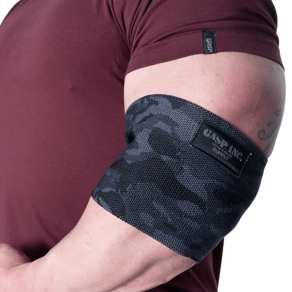 Amazon.co.jp: GASP Heavy Duty Elbow Sleeve, Dark Camo Wrist Wraps