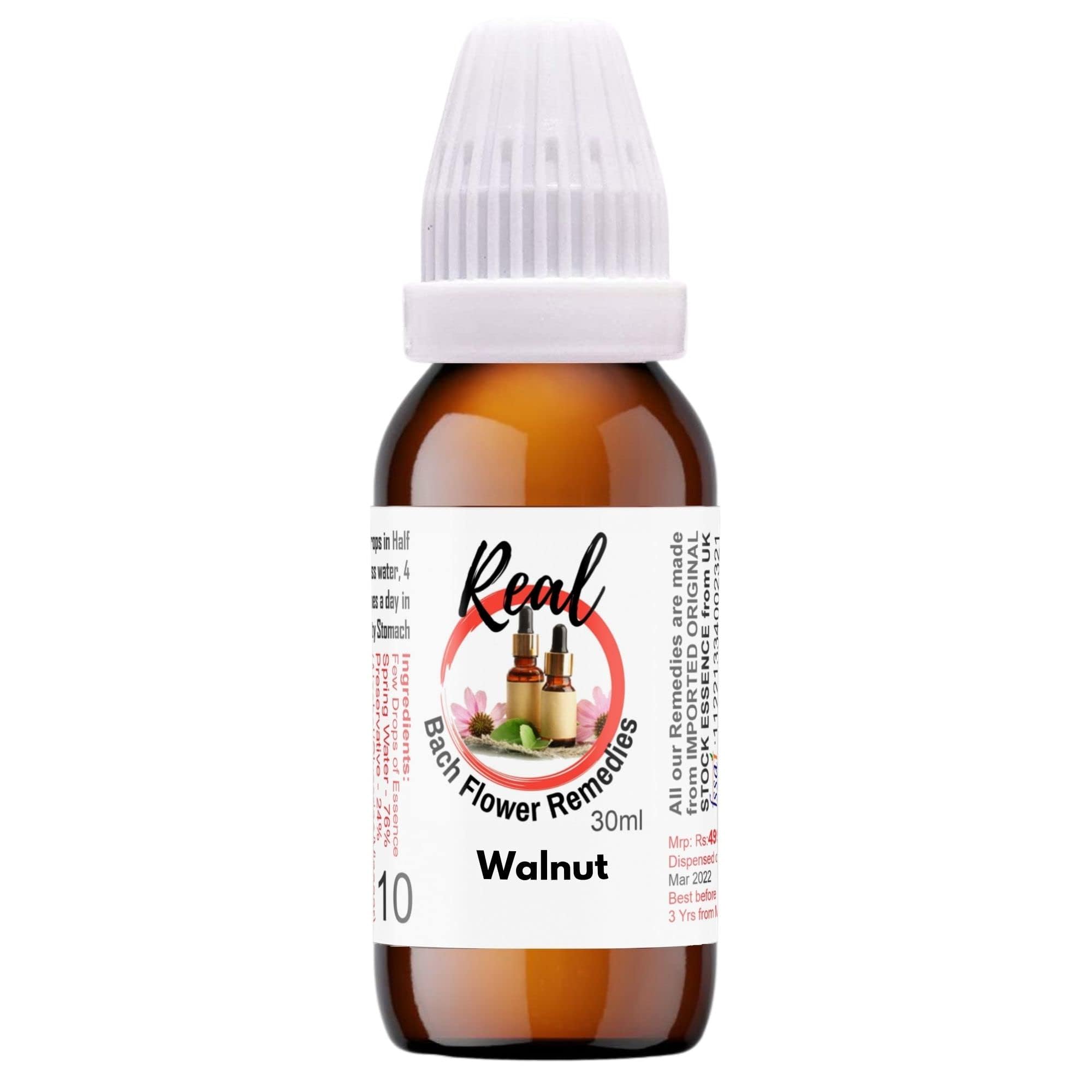 Healing Herbs Walnut 30ml – Original Imported Flower Remedy by Dr. Edward, Prepared from First Concentrate-picture-24