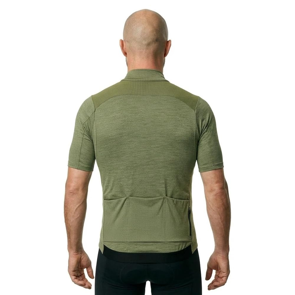 Q36.5 Adventure Tech Merino Kurzarm-Radtrikot M