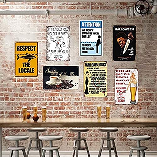 Property is Protected by an Attack Goat Funny Patio Metal Tin Sign Wall Decor Rustic Farmhouse Warning Sign for Home Farm Bar Pub Decor 12x8inches by JUSTSWAG - Image 5