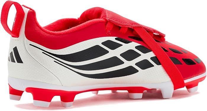 Детские бутсы adidas Predator Club Fold-Over Tongue Elastic Laces Firm Ground Soccer Cleats (Little Kid/Big Kid) — фото 7