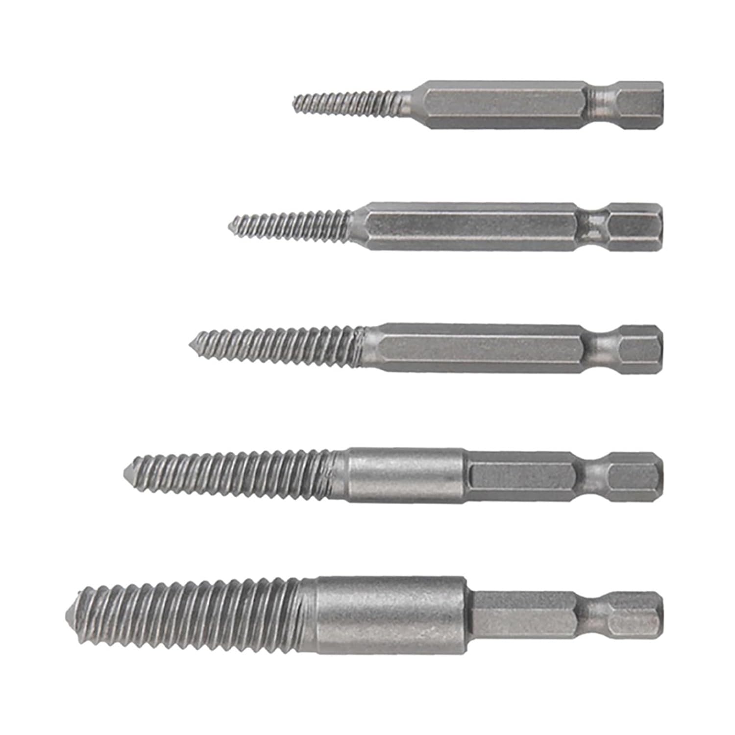 1pc Screw Extractors Center Drill Bits Guide Set Broken Damaged Bolt Remover Removal Easy Out Set Power Tool Accessories (Color : 5-7mm)