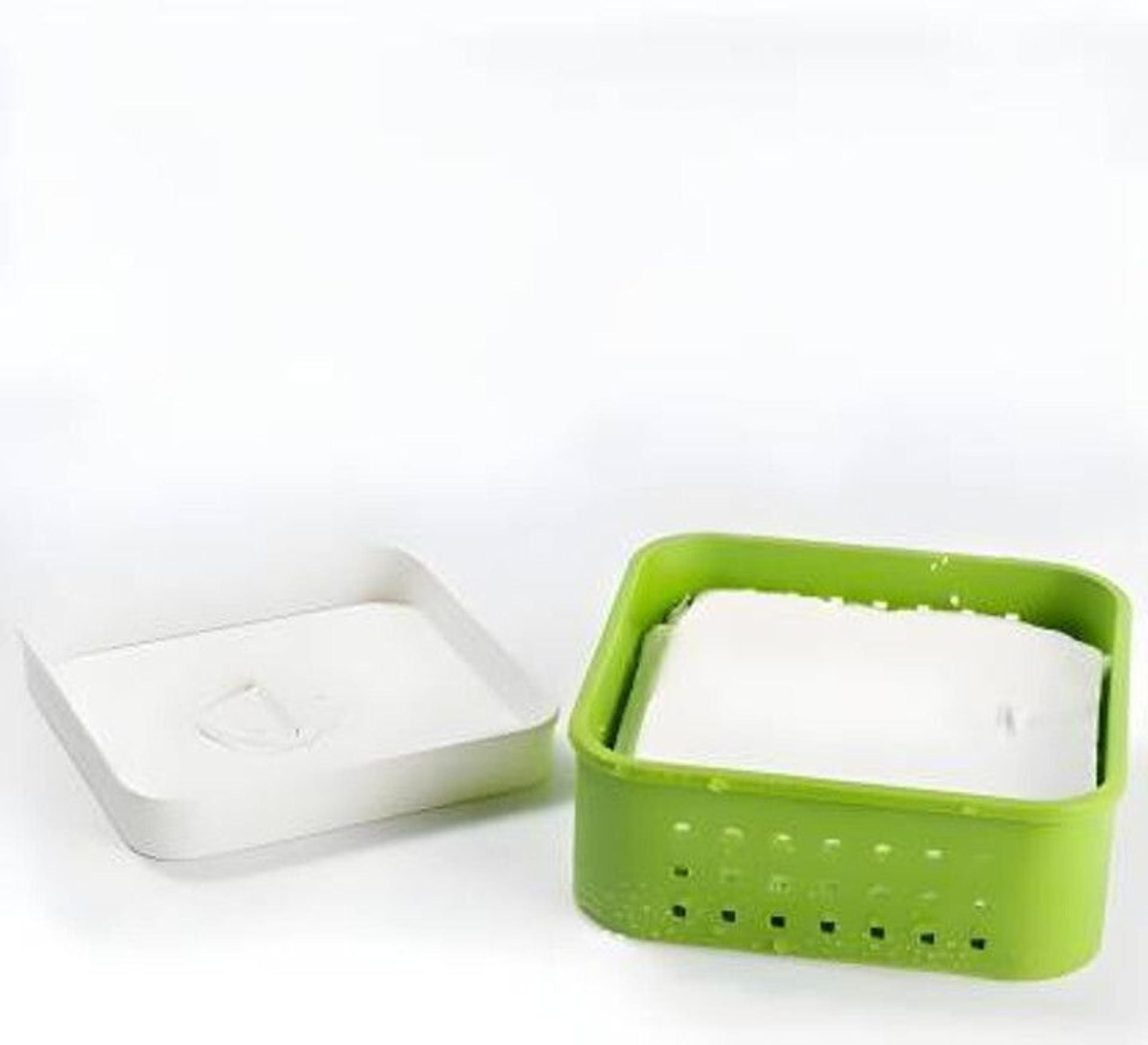Paneer Maker Plastic | Stainless Plastic Paneer Maker Mould Press with Muslin Cloth | Paneer Press for Homemade Paneer & Tofu | Rust Resistant, Easy to Clean (400ml)-image-7