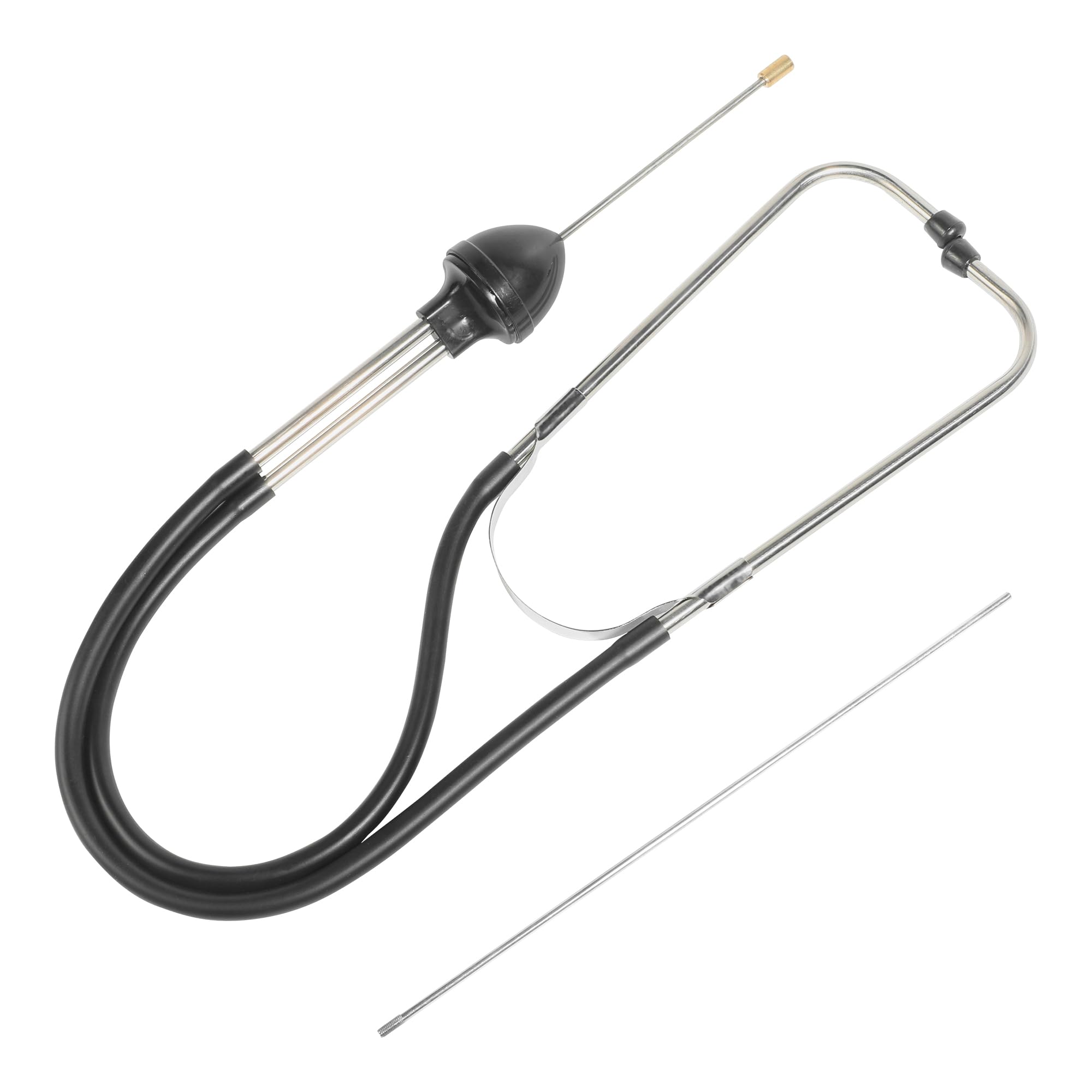 Automotive Stethoscope,Car Accessories Engine Block Diagnostic Automotive Hearing Tool with Extended Probe,Car Stethoscope,Fit for Diagnosing Valve Train,Gears and Other Engine Problems