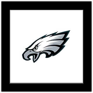 Trends International Gallery Pops NFL Philadelphia Eagles - Primary Mark Wall Art Wall Poster, 12" x 12", Black Frame Version