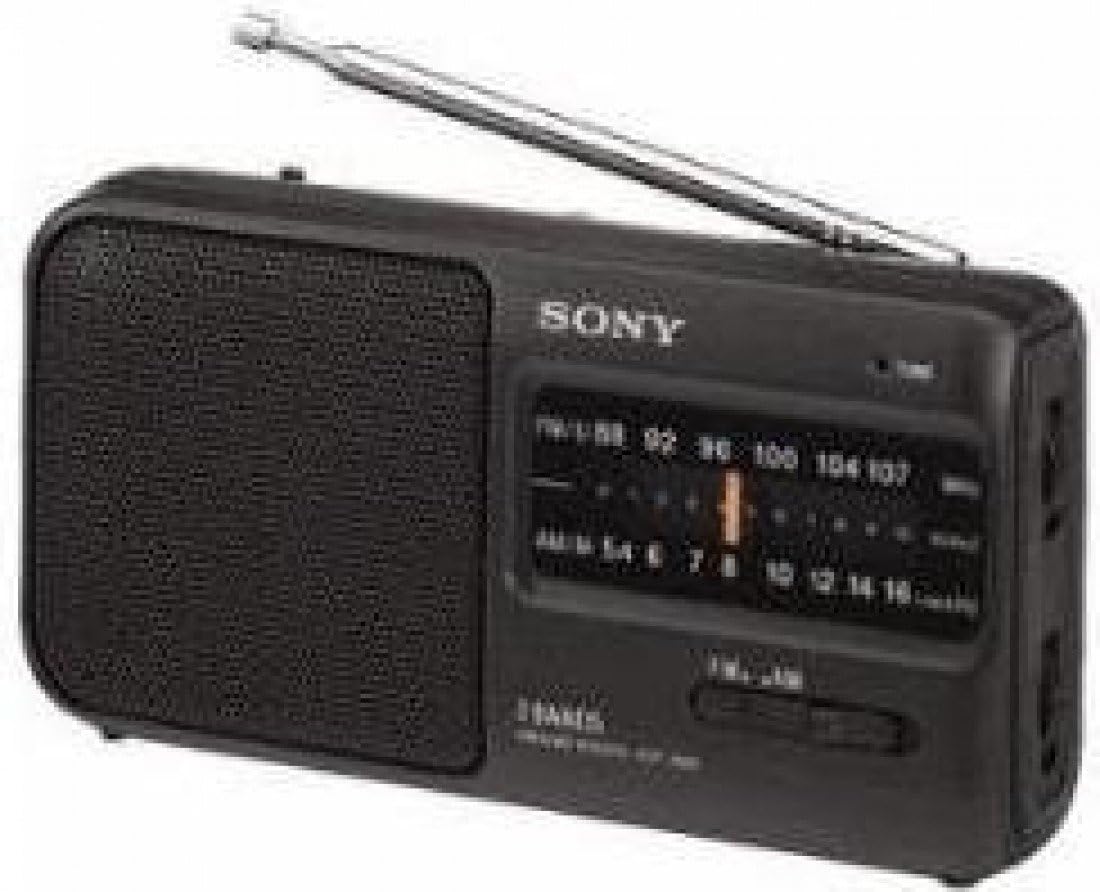 Sony ICF 390 AM/FM Portable Radio