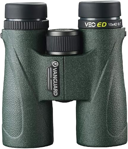 Vanguard VEO ED 10x42 Lightweight Binocular with ED Glass, Waterproof/Fogproof
