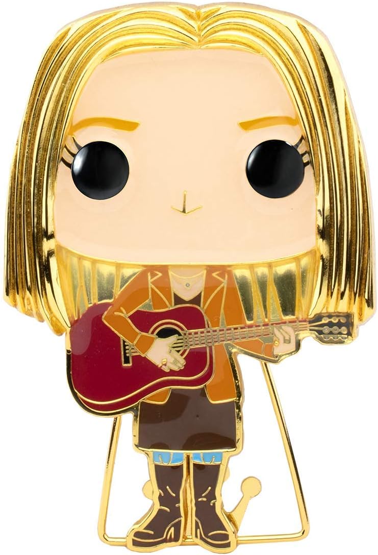 FunkoEnamel Pins: Friends - Phoebe Buffay Guitar - Cute Collectable Novelty Brooch - for Backpacks & Bags - Gift Idea - Official Merchandise - TV Fans