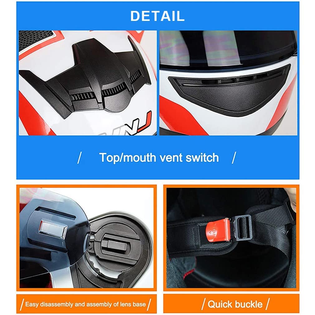 Girl damski kask motocyklowy z kocim uchem, integralny kask motocrossowy, certyfikat DOT/ECE, dla dorosłych, osobowość, kocie ucho, kask motocyklowy, modułowy kask motocyklowy z kocimi uszami