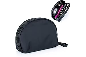 Hekyip Half Moon Cosmetic Bag: Travel-Perfect Pouch for Cosmetics