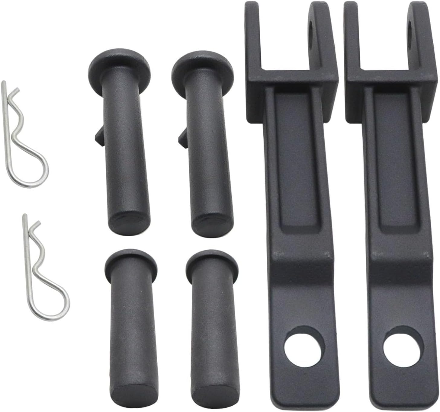 GXARTS 2 Sets Tow Hook Compatible with Kenworth Peterbilt with Pull Pins Frame Pins A20-6014 A65-6008 A65-6007
