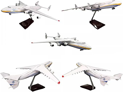 Miniatura 4 de Modelo Jet Modelo Jet de 16.5 pulgadas 1:200 Modelo Antonov AN-225 Coleccionables Modelos de avión de resina de gran tamaño Modelos de avión de