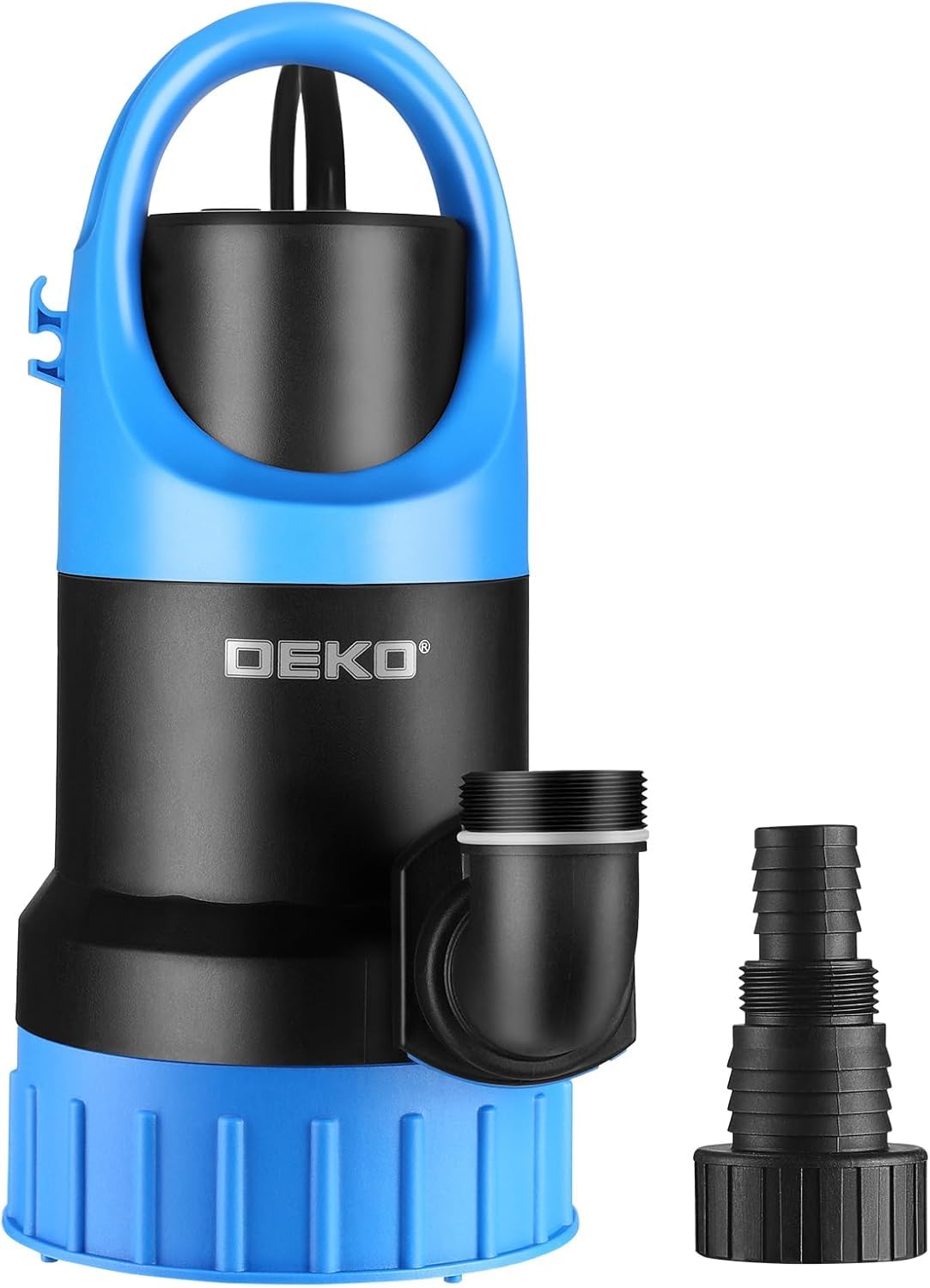 Amazon | DEKOPRO 750W 水中ポンプ 底部入水式 汚水ポンプ 最大吐出量