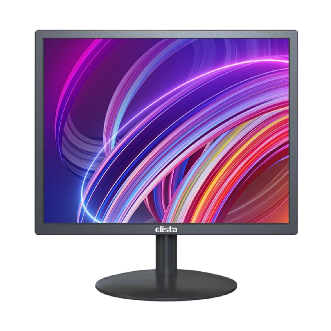 17.1 Inch (43.4 cm) Square,1280 X 1024 Pixels, Led Monitor with Hdmi and Vga Port Dual Input, Slim Bezel, Stand and Wall Mountable