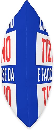 Miniatura 2 de Ciao Sono Faccio Cose Da Tiziano Personalizzato Throw Pillow, 16x16, Multicolor