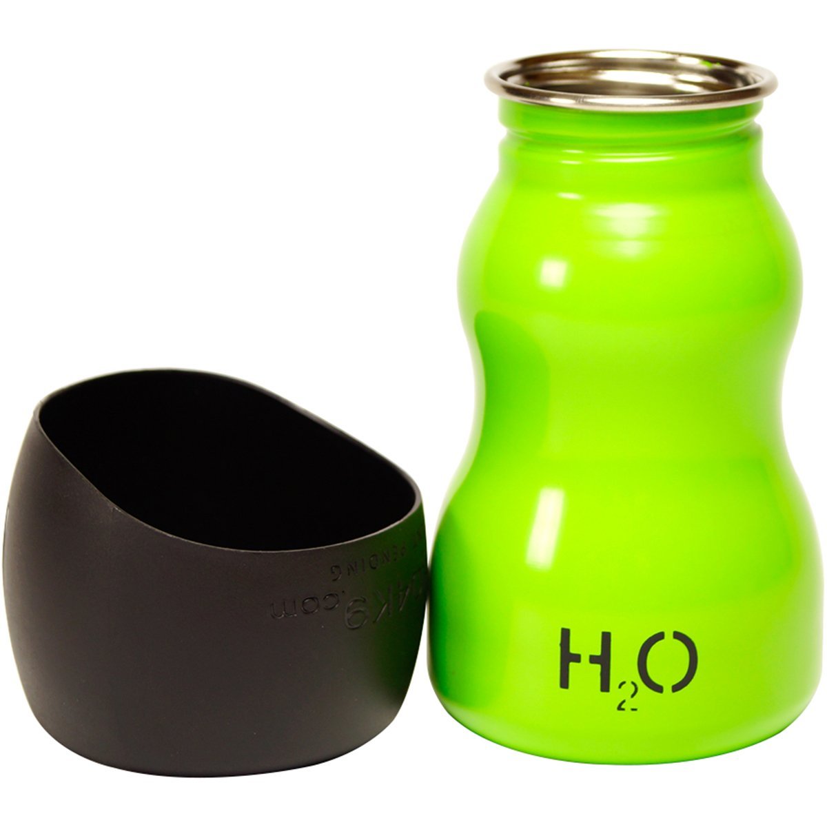 H2O4K9 Dog Drinking Bottle, Treefrog Green