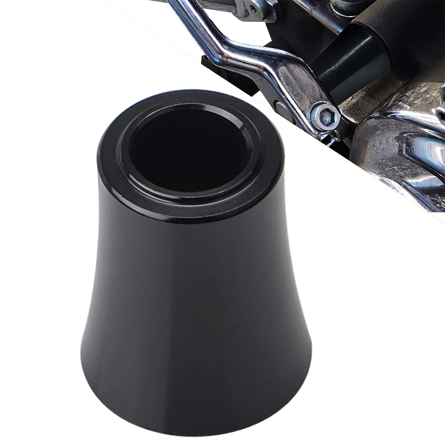 Mサイズ Street Glide Tour Pack Chrome Heel Shift Eliminator For Harley