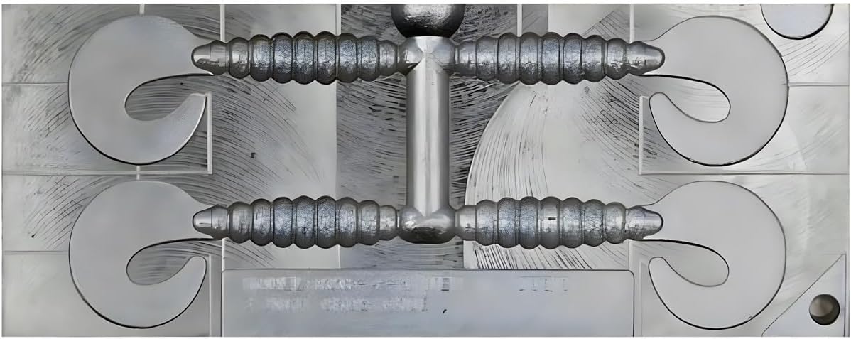 Do it Molds Grub 3" 4 Cavities Soft Plastic Fishing Lure Mold