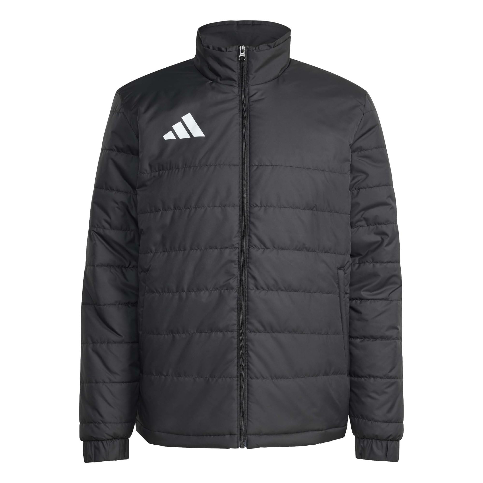 adidas Men's Entrada26 Light Coat, black/white, L Tall