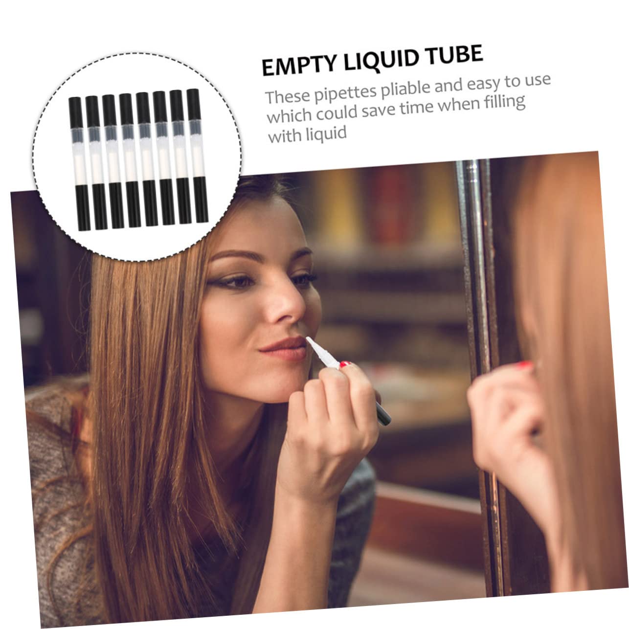 Mikinona 24pezzi Penne Vuote Per Oli Per Unghie e Cuticole Penne Per Manicure Per Oli Nutrienti Tubetti Per Lip Gloss Realizzate Resistente e Durevole