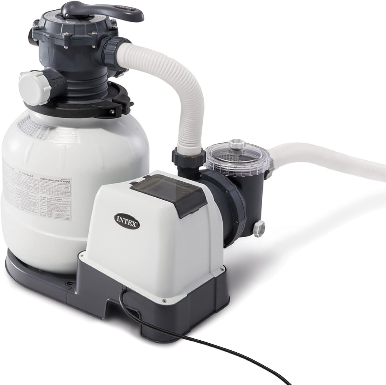 Amazon INTEX(インテックス) サンドフィルターポンプ 100V プール清掃 ポンプ流量2100gal SX2100 アダプター