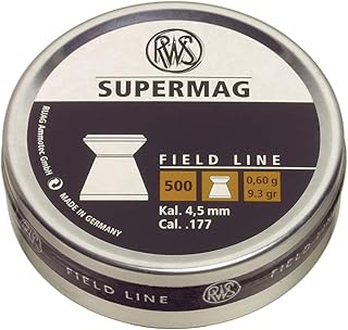 Rheinisch-Westfalische 2315042 RWS Supermag 2315042 Air Gun Ammo .177 Field Line