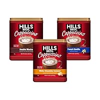 Vista 11 de Hills Bros. Cappuccino Doble Moca (paquete de 3)
