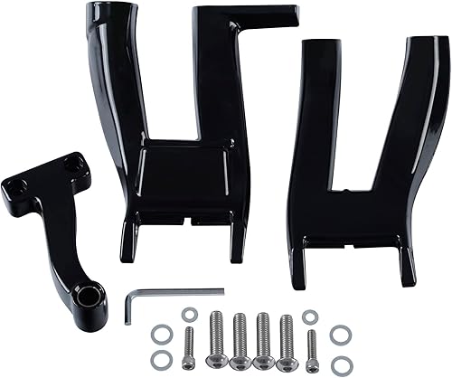 Miniatura 2 de TCT-MOTORPARTS Kit de montaje para placa de suelo para Harley Softail Heritage Classic FLHC FLHCS 2018-2023
