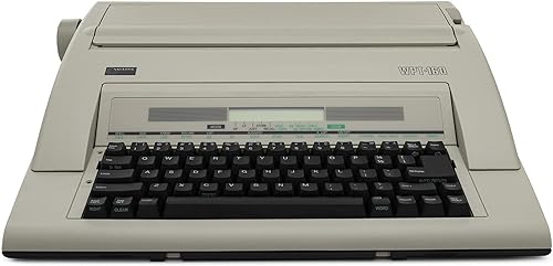 Miniatura 2 de Nakajima Máquina de escribir electrónica portátil WPT-160 con pantalla y memoria