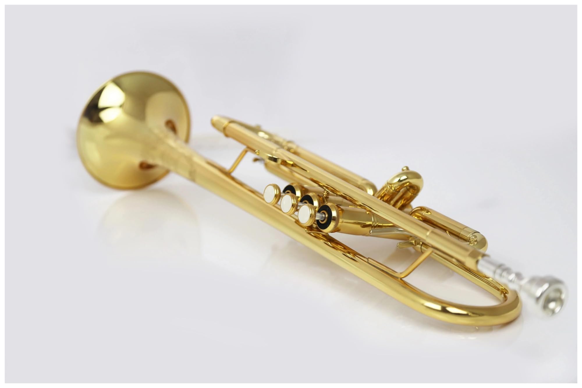Trompete Musikinstrument Goldenes Messing Trompete Musikinstrument Student Erwachsene Anfänger Universal Trompete Musikinstrument