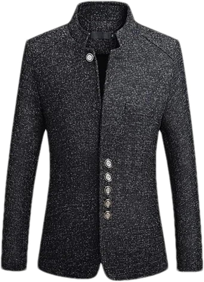 ジャケット・アウター 7440 37 1 Double Slash Stand Collar Suit 61pr4LGzEhL._AC_SL1005_.jpg