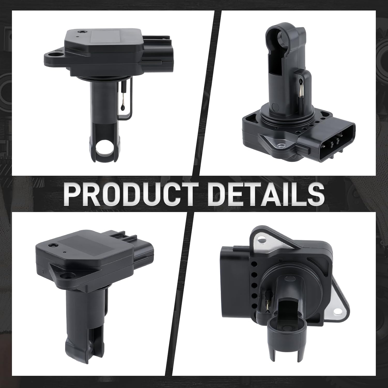 MAF Sensor 22204-22010 Mass Air Flow Sensor - Compatible with Toyota Camry 02-06, Corolla 03-08, Lexus 99-03, Scion xA 04-05