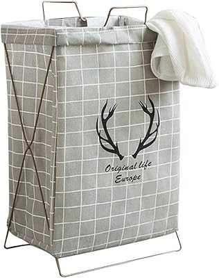 スクエアランドリーハンパーバスケット、洗濯用クローゼットバスケット、キッズルーム、洗濯物、オーガナイザー用玩具収納用ハンドリー