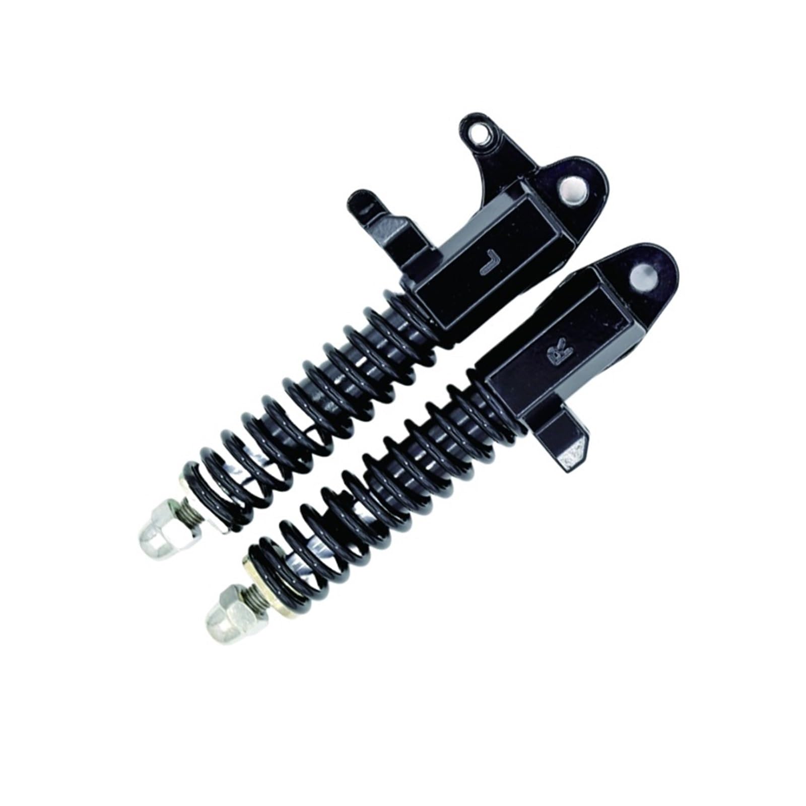 Accessoires for Scooter électrique, Amortisseur de 10 Pouces, Ressort, Frein à Disque hydraulique, Fourche Avant, 2 pièces(Set 1)