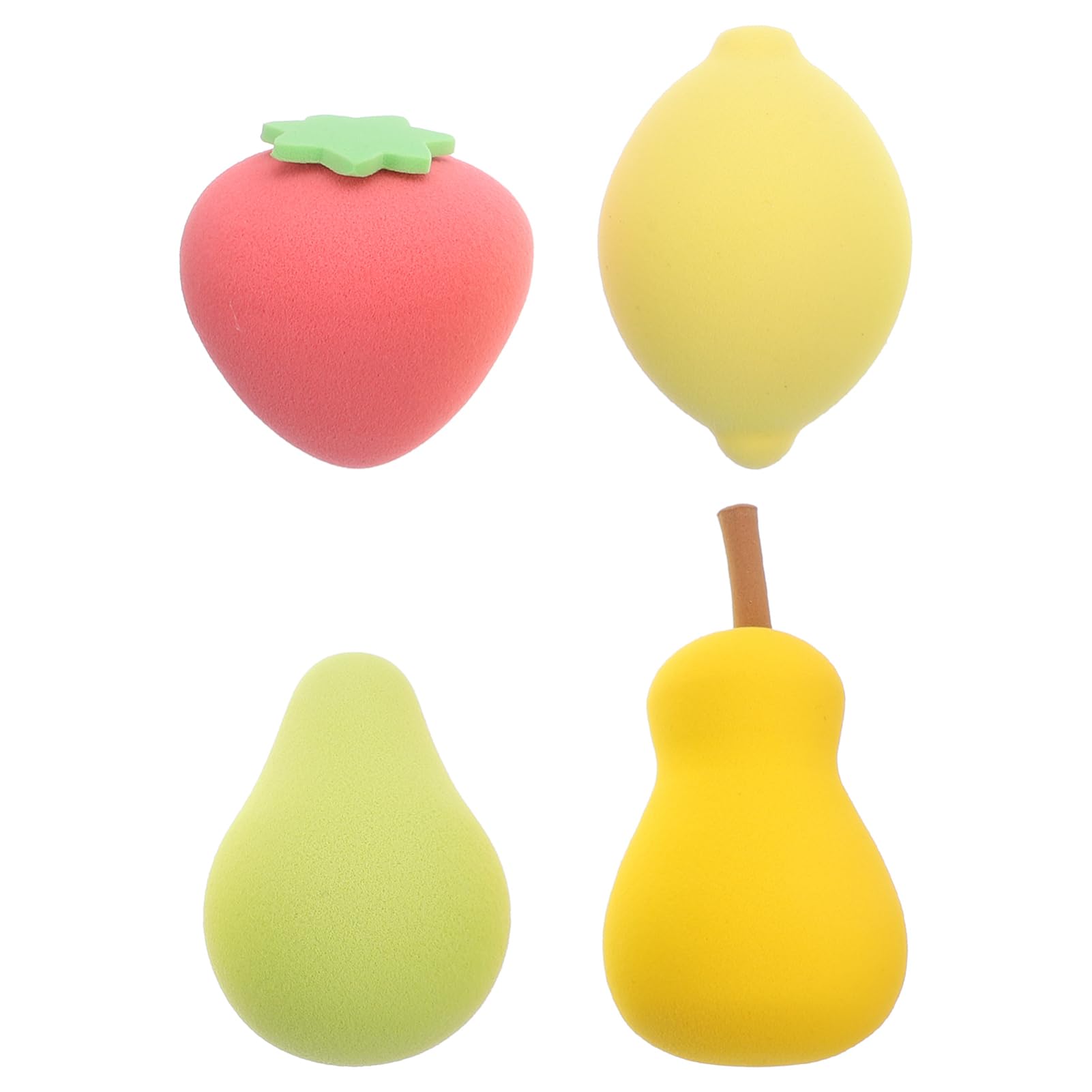 minkissy 20stücke Fruchtige Make-up Schwämme Teiliges Für Flüssig Und Puder-make-up Mit Aufbewahrung Weich Und Hautfreundlich Für Präzise Anwendung Und Reinigung