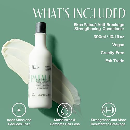 Miniatura 4 de natura - Ekos Patauá Hair Anti-Breakage - Acondicionador Refortalecedor - Pérdida de Cabello - Fortificar raíces y hebras - Cuidado del cabello