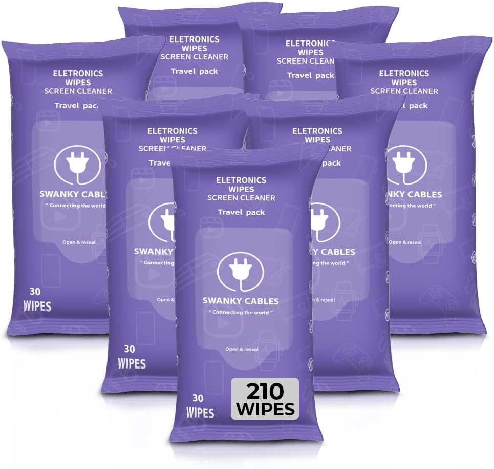 Swanky Computer Screen Cleaner Kit Set of Electronic Cleaner Spray Microfiber