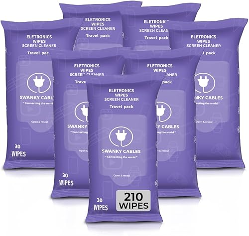 Toallitas limpiadoras de pantalla toallitas electrónicas para pantallas - Toallitas de pantalla de computadora para limpieza de lentes, teléfono,