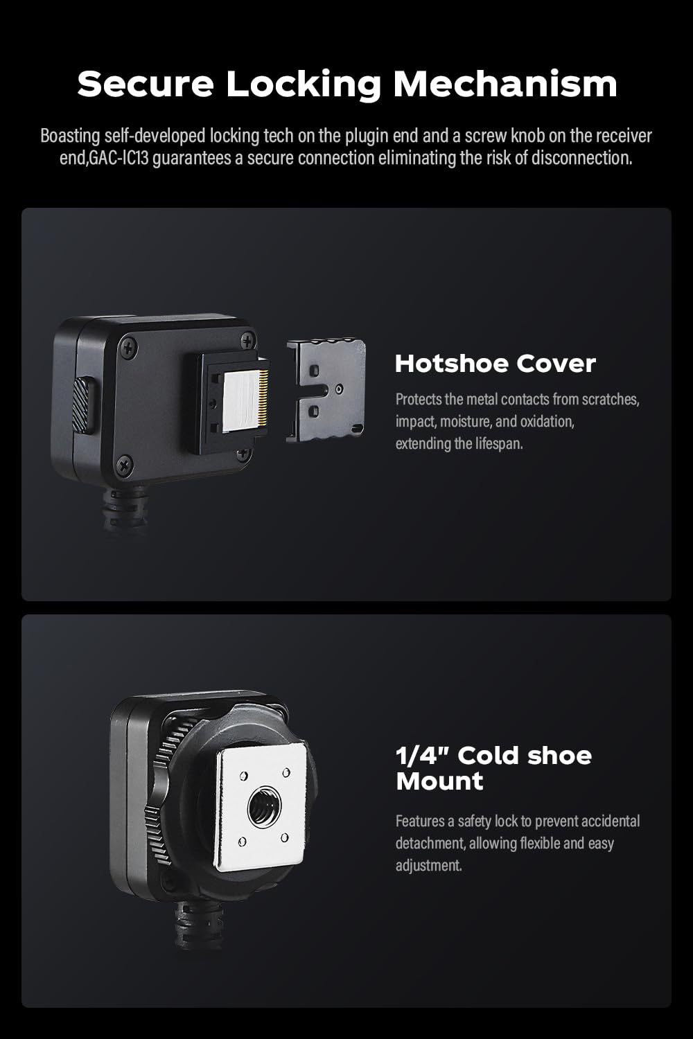 Godox Câble d'extension audio hors caméra pour appareils photo Sony A7R IV A7II A7III A7RII A7RIII A7SII A7 A7R A7S A6600 A6100 A6500 A6400 A6300 avec Multi Interface MI Shoe