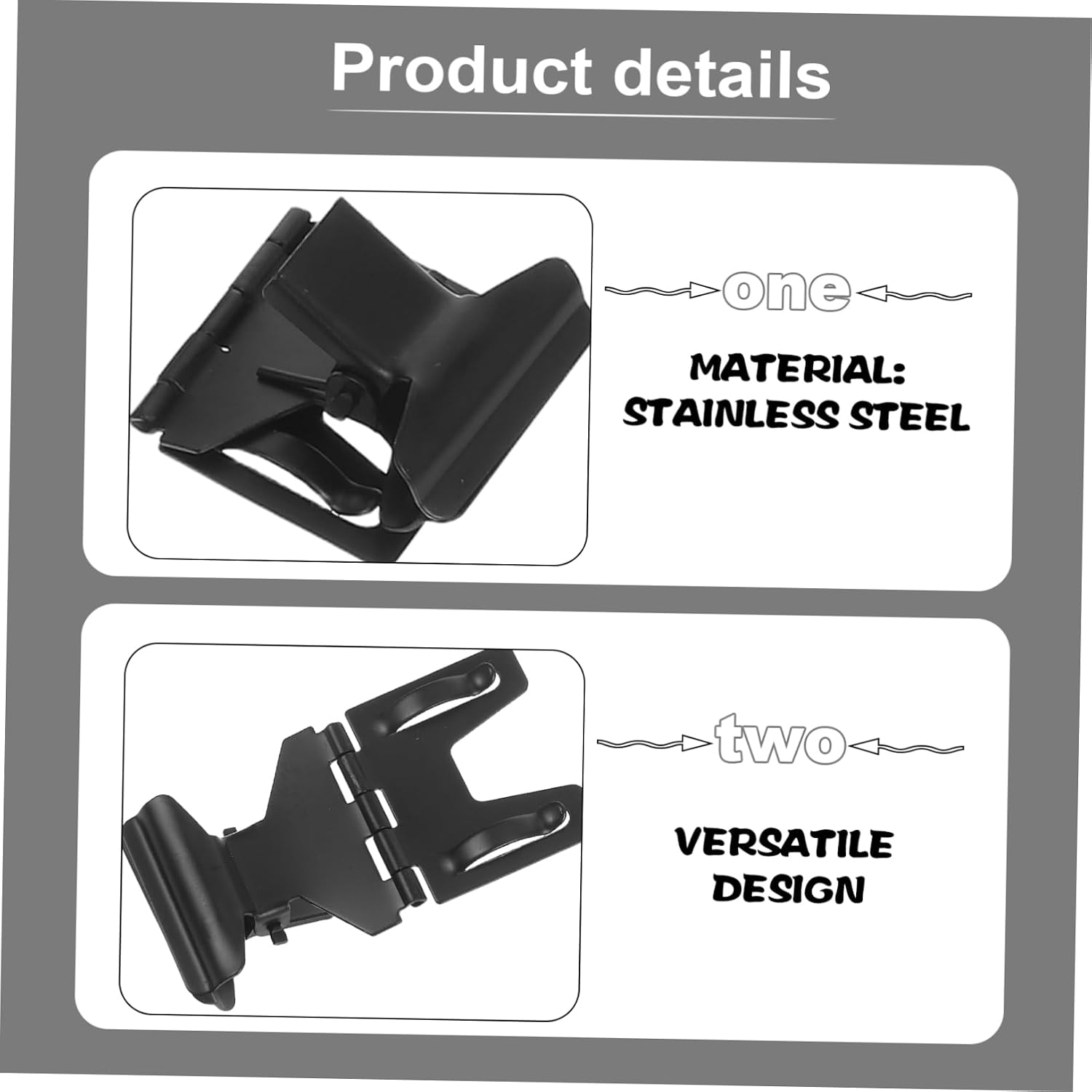VALICLUD 10pcs Metal Sign Holders Price Tag Display Clips for Retail Store Mall Identification Label Clip Holders Wedding Seat Card Product Id