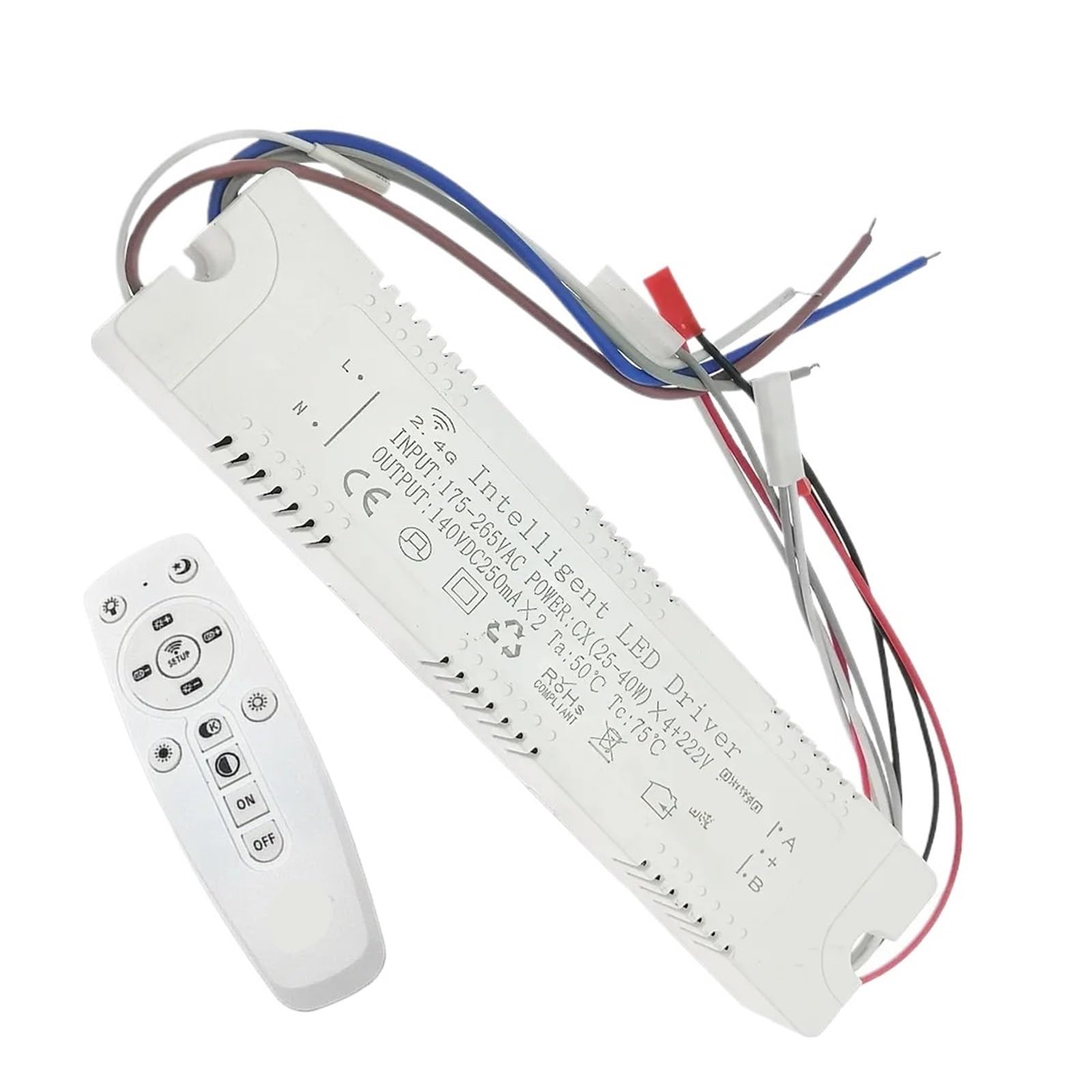 Module Pilote LED Intelligent 2.4G pour contrôle de la gradation des couleurs