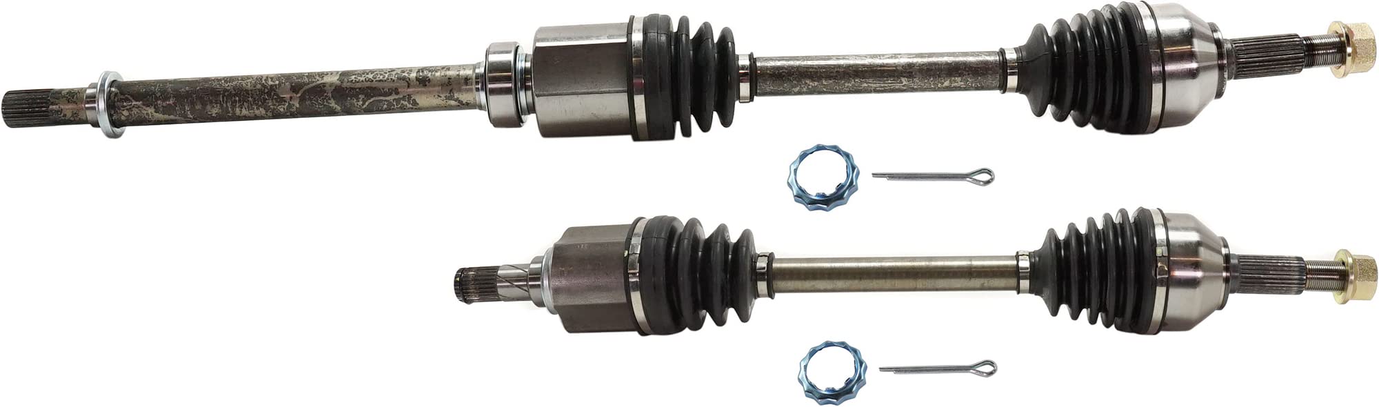 Garage-Pro Set of 2 CV Axle Assembly For Nissan Sentra 2007-2012, 2.5L SE-R, Front Driver and Passenger Side, Automatic CVT Transaxle, CV Axle Front
