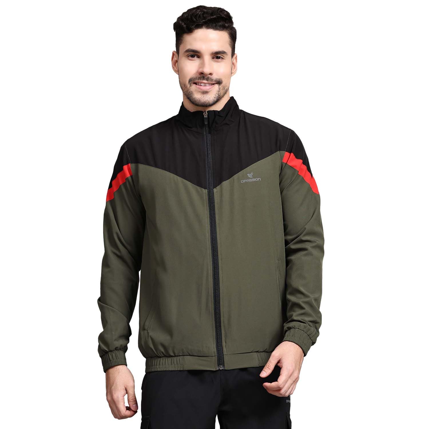 dpassion Regular Fit Upper Sporty Jacket for men branded| Full Sleeve jackets for mens stylish winter-picture-47
