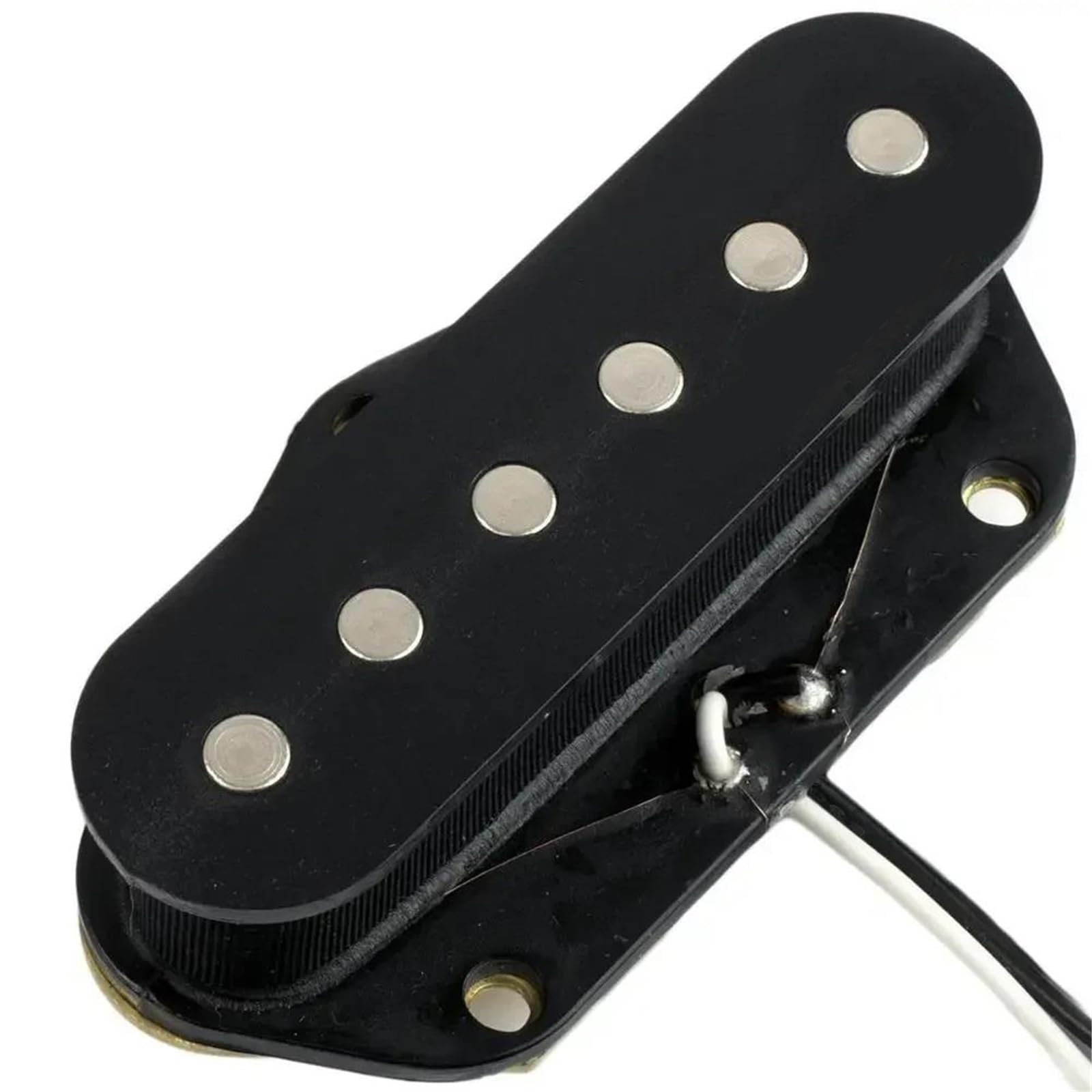 Pickup Gitary Elektrycznej Przetworniki gitarowe Alnico 5 z pojedynczą cewką Przetworniki gitarowe przy gryfie 1 szt. Do gitary elektrycznej(Black Bridge)