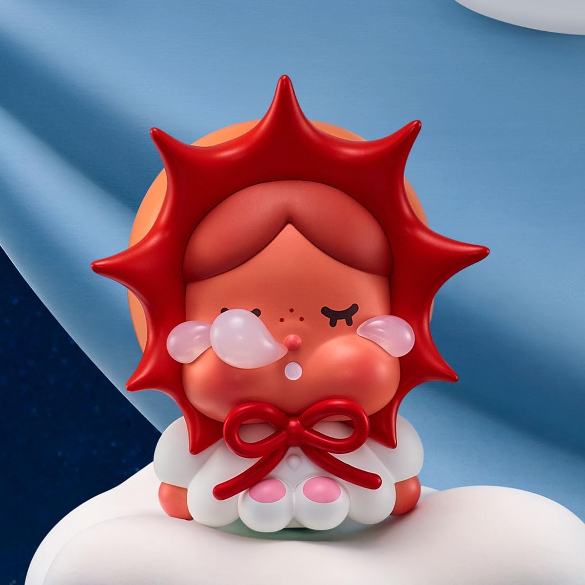 POP MART Crybaby Crying to The Moon-Sitting Series Blind Box Figures, Collectible Toys Home Decorations, Holiday Birthday Gifts for Girls and Boys, Whole Set
