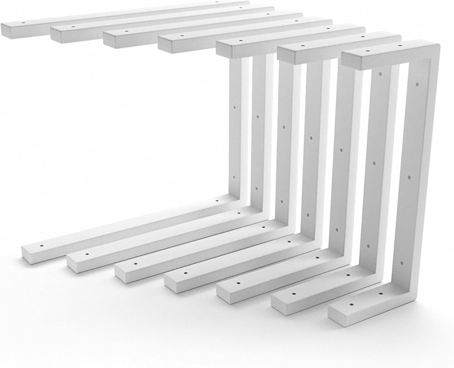 Pied De Meuble HEVVA Pieds De Meubles De 10 Cm De Haut - 20/25/30/35/40/45/50 Cm Pied De Table