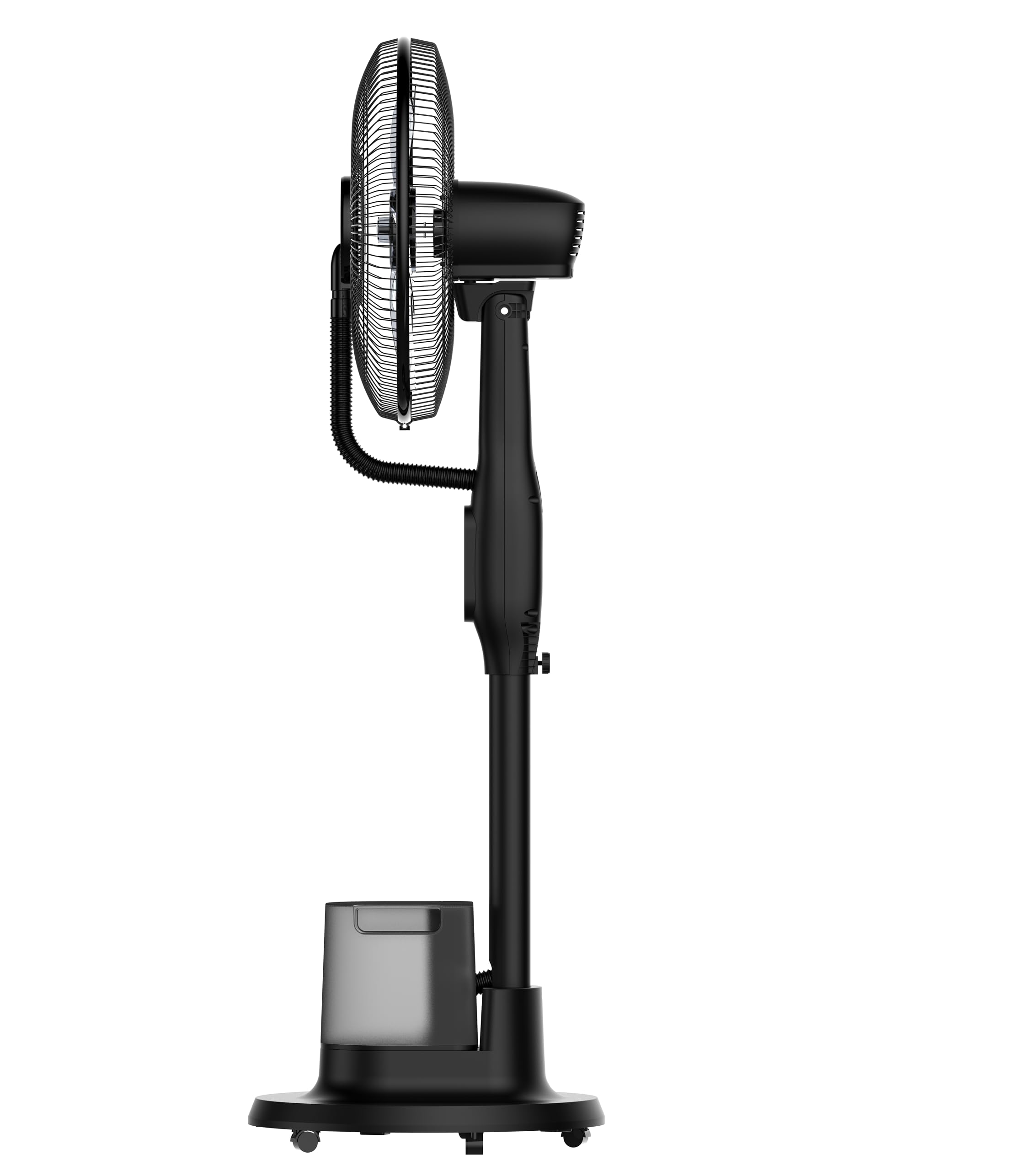 Megashopitalia Ventilatore a Piantana con Nebulizzatore 90 W, Oscillazione e Timer Fino a 24 Ore