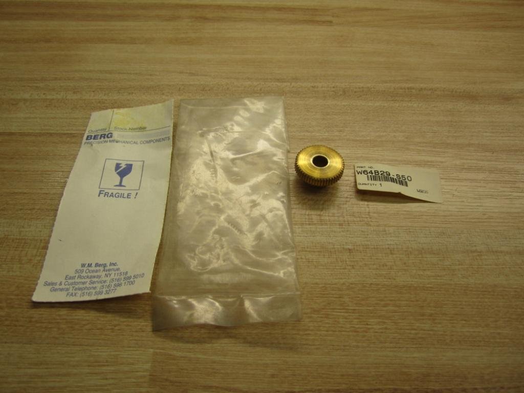 Berg W64B29-S50 Pin Hub Worm Gear