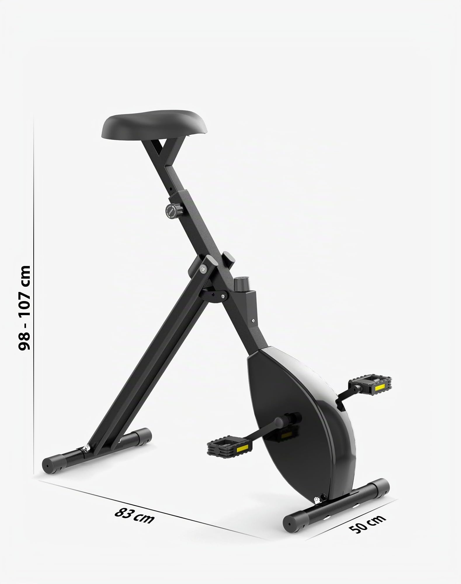 Premium Tischfahrrad – Schreibtisch-Fahrrad für Büro und Zuhause – Heimtrainer – Pedaltrainer – Fitnessgerät – Beintrainer für Zuhause - Bürostuhl